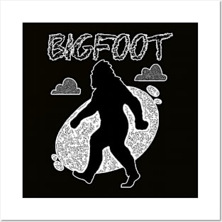 Pop Art Design Bigfoot Posters and Art